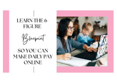 Get paid daily while you learn!